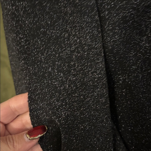 Chiara Boni Black shimmery Belted Flare Jumpsuit, US8 - Picture 9 of 12